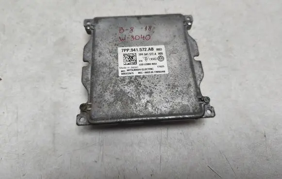 Volkswagen PASSAT B8 Headlight ballast module Xenon 7PP941572AB 7PP941572A
