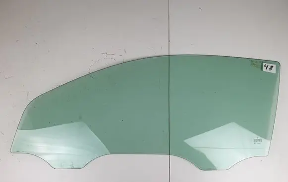 Mercedes-Benz C W203 Front door window/glass (coupe) 43R001025