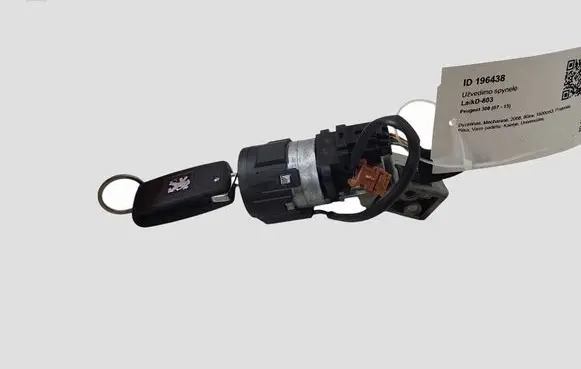 Peugeot 308 Ignition lock 9663123280 36410600