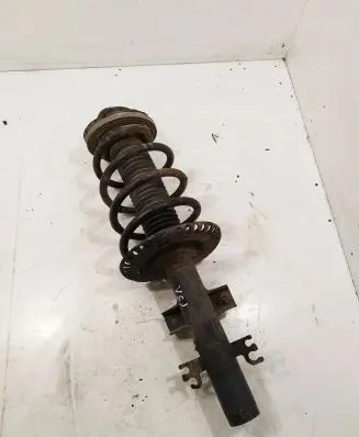 Front shock absorber with coil spring