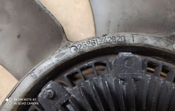 KIA Sorento Viscous fan clutch 25261429201