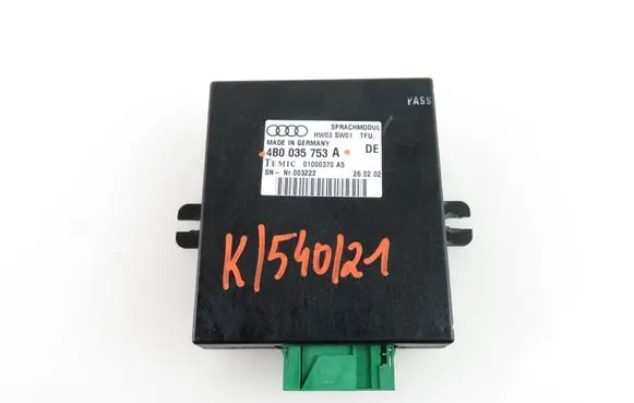 Audi A6 S6 C5 4B Other control units/modules 4B0035753A