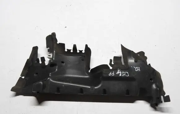 Intercooler air guide/duct channel