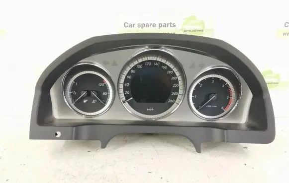Mercedes-Benz C W204 Speedometer (instrument cluster) 2049003802 2045407748