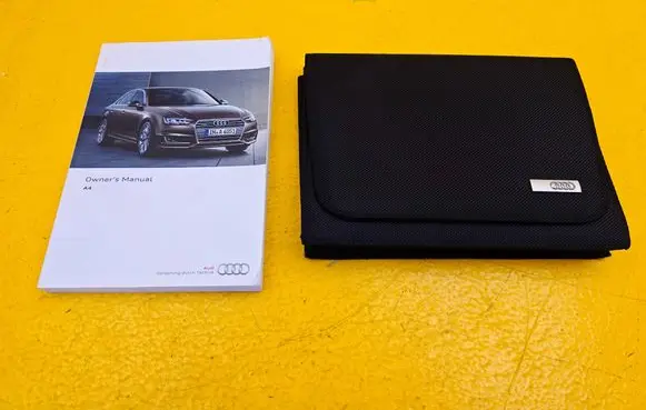 Audi A4 S4 B9 Owners service history hand book