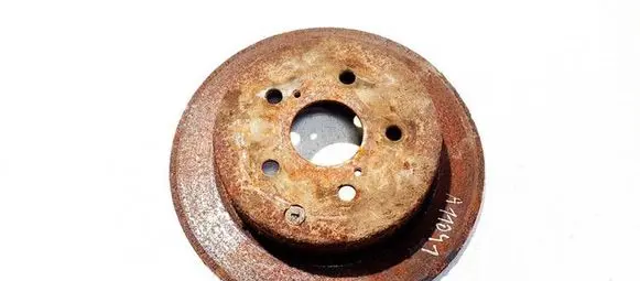Toyota Corolla Verso AR10 Rear brake disc NEVENTILIUOJAMAS
