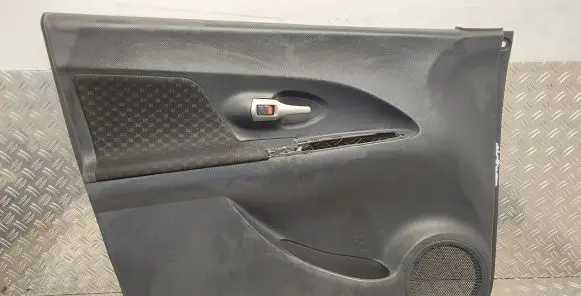 Front door card panel trim