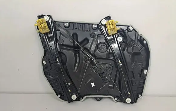 Front door window regulator with motor