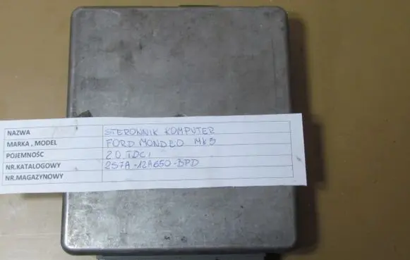 Ford Mondeo Mk III Engine control unit/module 2S7A12A650BPD