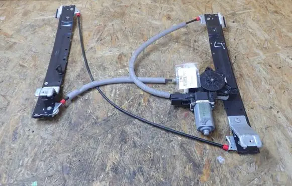 Jaguar XJ X351 Rear door window regulator with motor AW93F27001BL