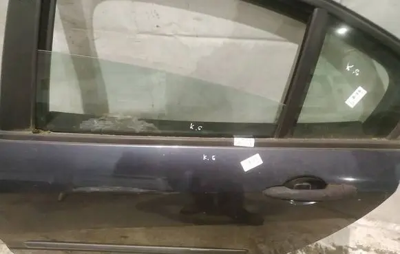 Renault Laguna III Rear door glass trim molding 