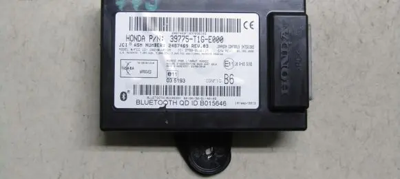 Honda CR-V Bluetooth control unit module 39775T1GE000