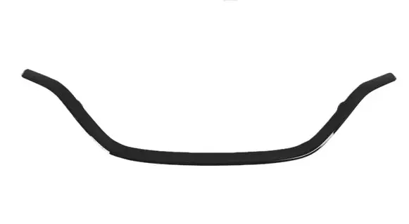 Renault Captur II Front bumper splitter molding 620785509R