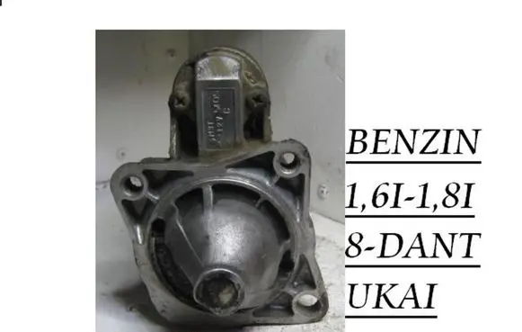 Mazda 323 Starter motor SF240M3T M000T80081