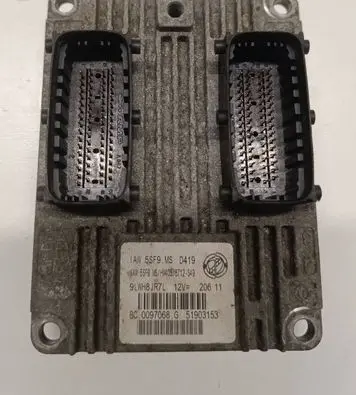Fiat 500 Engine control unit/module ECU 51903153 C0097068G