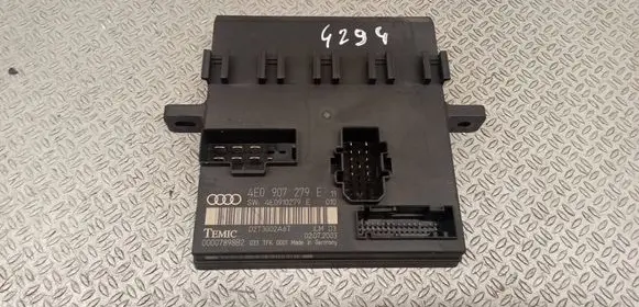Audi A8 S8 D3 4E Comfort/convenience module 4E0907279E 4E0910279E