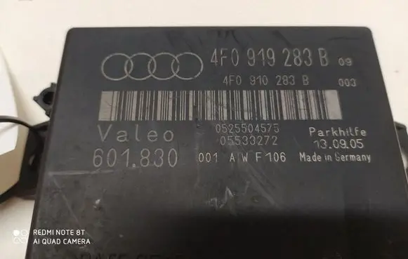Audi A6 S6 C6 4F Parking PDC control unit/module 4F0919283B 0525504575 05533272