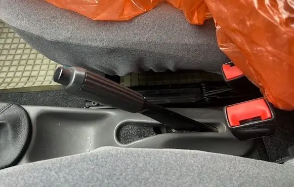 Fiat Seicento/600 Hand brake release handle 