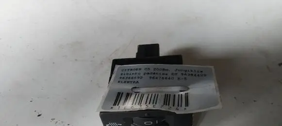 Citroen C5 Headlight level height control switch 96384422 96366692