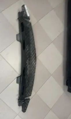 Front bumper foam support bar
