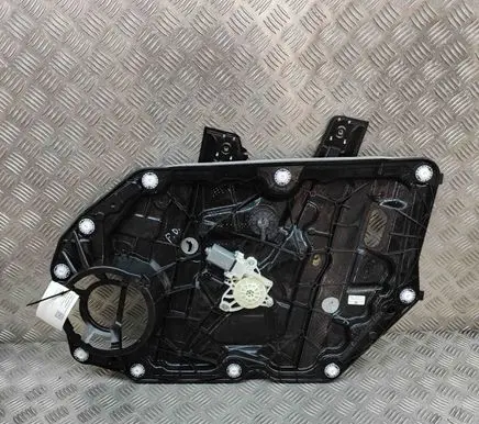 Front door window regulator with motor