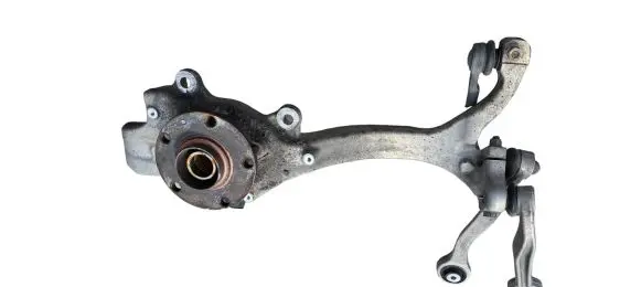 Audi A6 S6 C6 4F Front wheel hub spindle knuckle 4F0407242