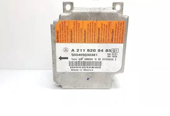 Mercedes-Benz E W211 Airbag control unit/module A2118209485