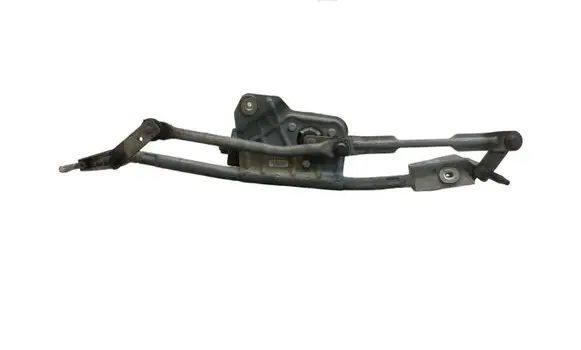 Front wiper linkage and motor