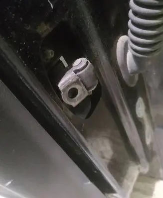 Volvo V50 Rear door check strap stopper 