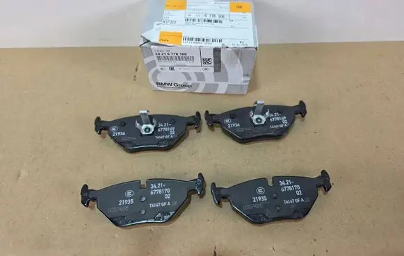 BMW 3 E46 Brake discs and calipers set 