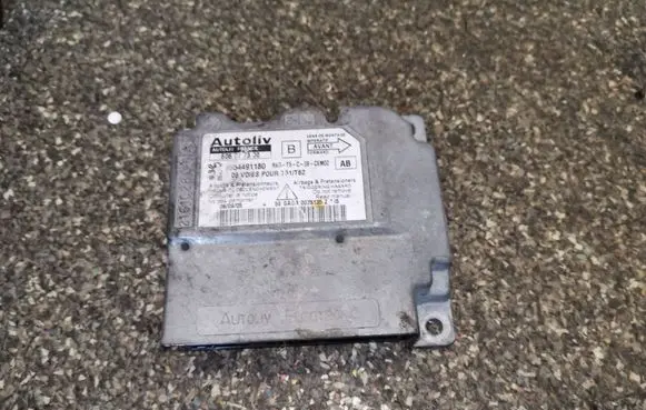 Peugeot 307 Airbag control unit/module 9654491180
