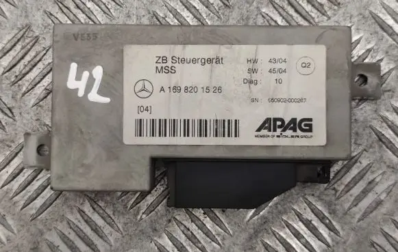 Mercedes-Benz B W245 Other devices A1698201526