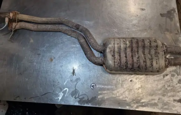 BMW 5 E39 Front muffler/silencer 
