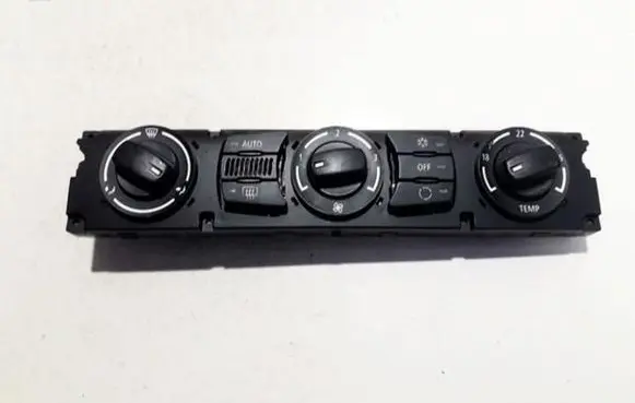 BMW 5 E60 E61 Climate control unit 6411695062801 11419110