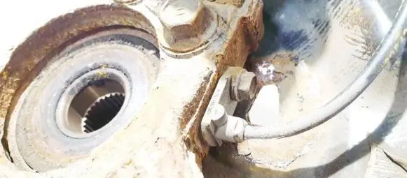 ABS brake wheel speed sensor