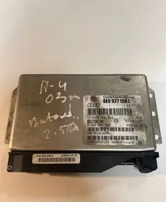 Audi A4 S4 B6 8E 8H Gearbox control unit/module 8E0927156L 0260002810