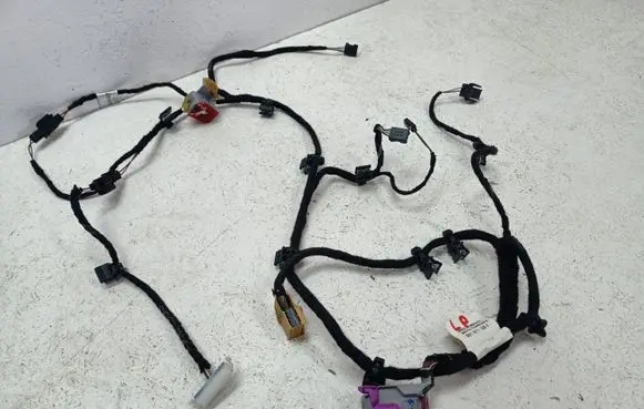 Volkswagen Phaeton Front door wiring loom/harness boot 3D1971120F