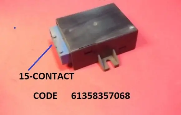 BMW 5 E34 Window wiper relay 61358357068