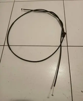 Audi Q7 4M Engine bonnet/hood lock release cable 4M1823535C