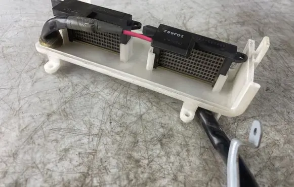 Electric cabin heater radiator