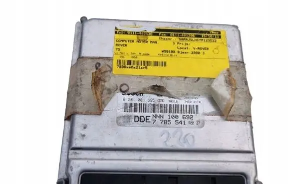 Rover 45 Engine ECU kit and lock set 0281001895 0281001895 7785541