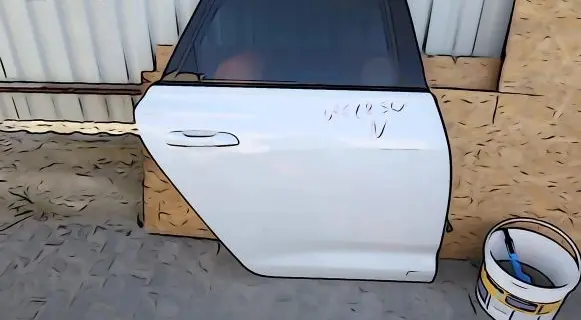 Audi A6 S6 C8 4K Rear door
