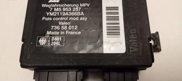 Ford Galaxy Immobilizer control unit/module 7M5953257
