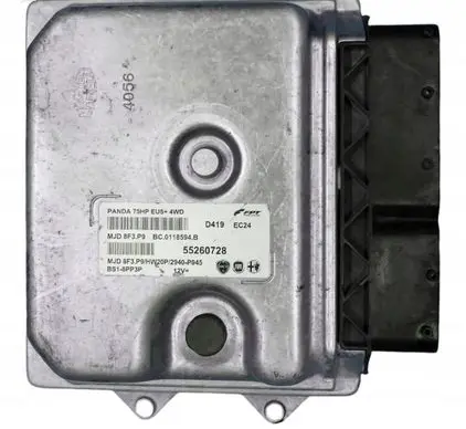 Fiat Panda II Engine control unit/module 55260728 MJD8F3P9