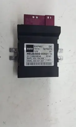 BMW 5 F10 F11 Fuel injection pump control unit/module 0110825834