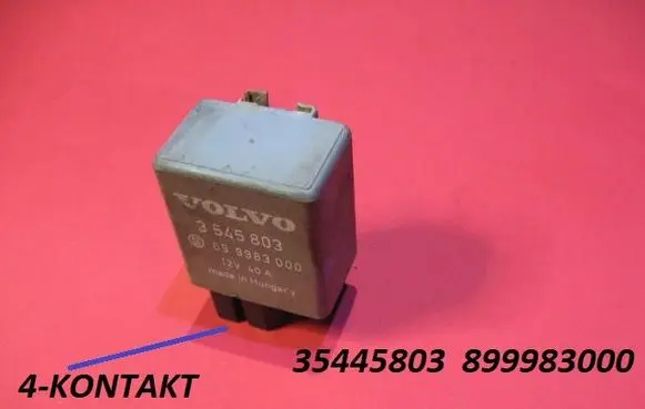 Volvo 850 Fuel pump relay 35445803 899983000