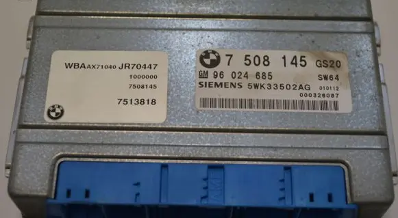 BMW 3 E46 Transmission gearbox valve body 7508145