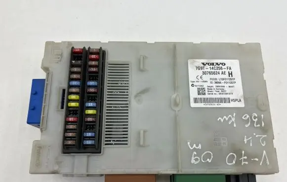 Volvo V70 Comfort/convenience module 7G9T14C256FA 30765624AE 3659AF01125TP