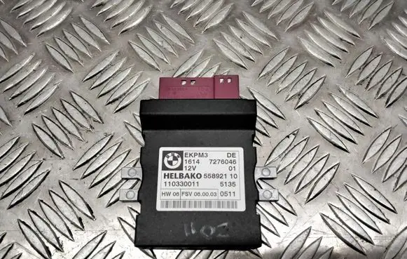 BMW 1 E81 E87 Fuel injection pump control unit/module 7276046 55892110