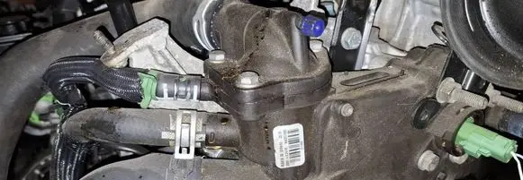 Citroen Xsara Picasso Engine coolant pipe/hose 9643211880
